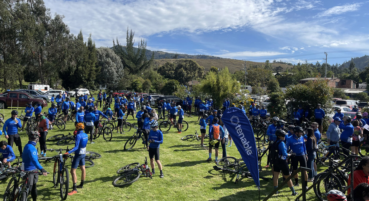 Guacheta en bicicleta